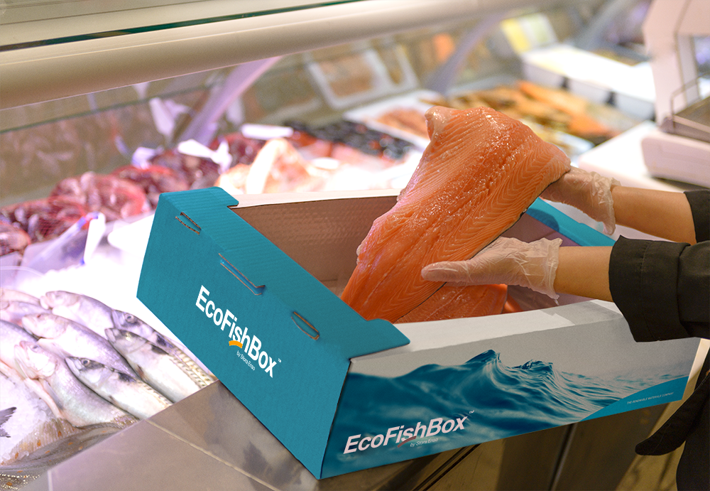 EcoFishBox - renewable fish packaging